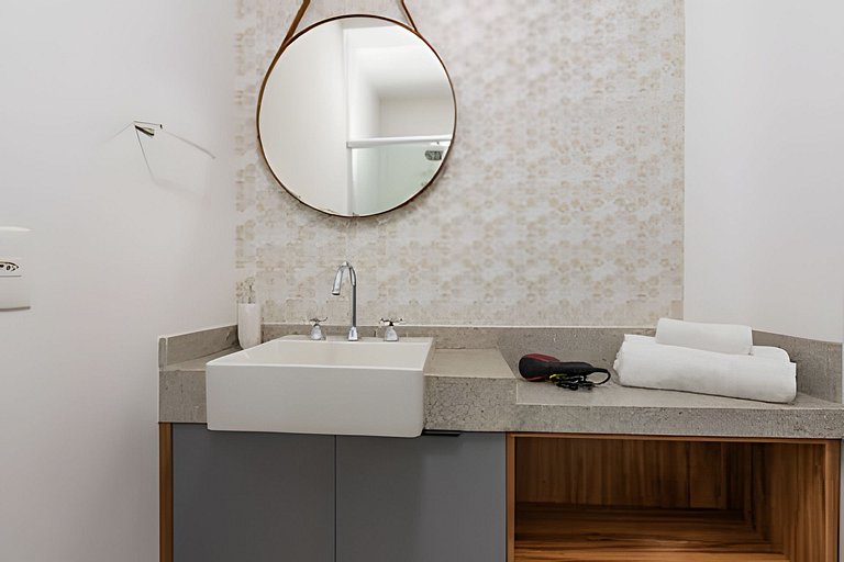 Apê Perdizes C/AR piscina  prox Allianz