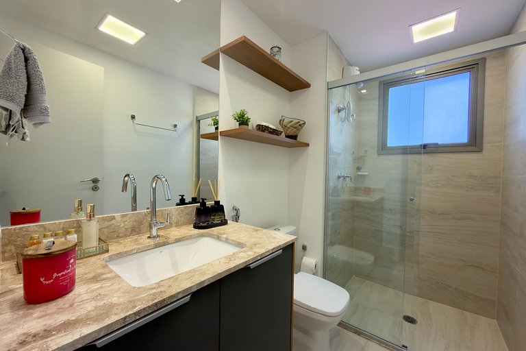 Apê Novo em Perdizes com A/C próx. ao Allianz.