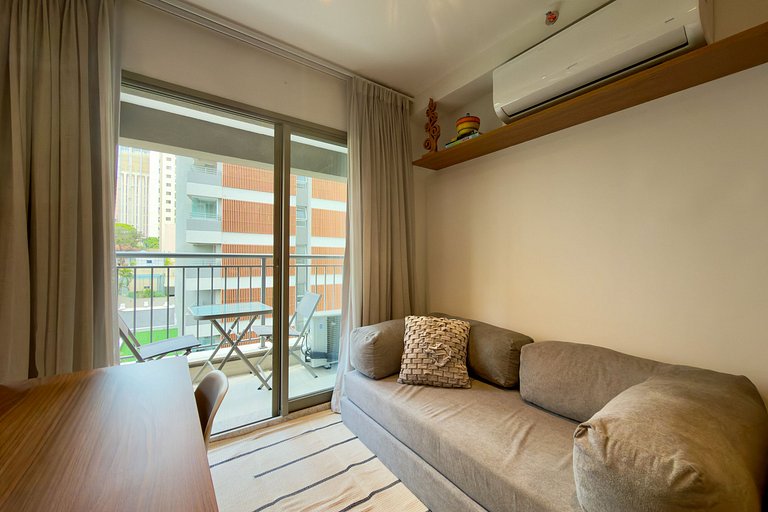 Apê em Perdizes 4° andar com A/C próx. ao Allianz.