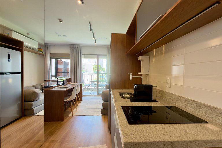 [GA 43] Apê com AR próx. Allianz e Hosp. Einstein