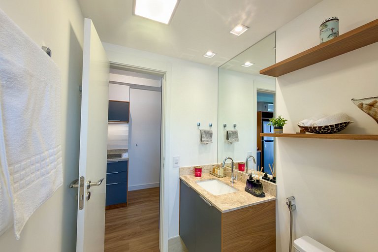 [GA 43] Apê com AR próx. Allianz e Hosp. Einstein