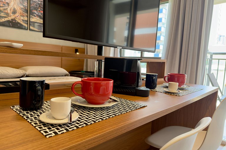 Apê em Perdizes 4° andar com A/C próx. ao Allianz.