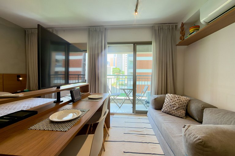 [GA 43] Apê com AR próx. Allianz e Hosp. Einstein