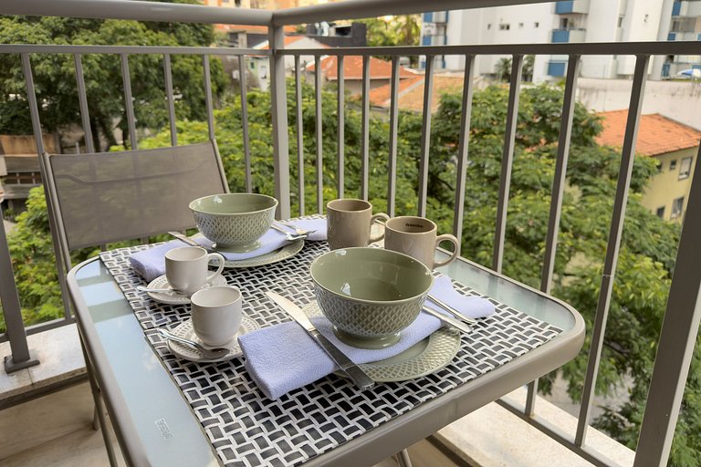 Apê Novo em Perdizes com A/C próx. ao Allianz.