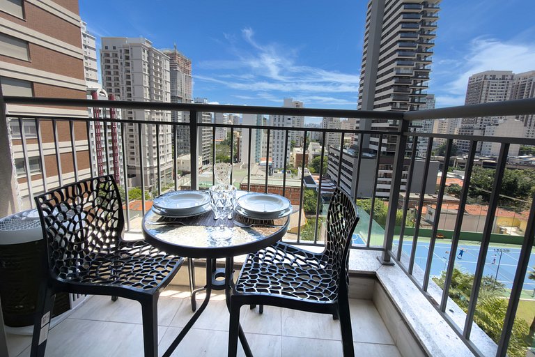 Apê em Perdizes 9° andar com A/C próx. ao Allianz.