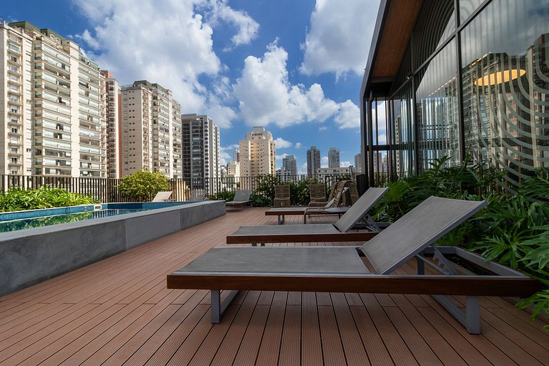 Apê Top Completo + Academia + Piscina, Allianz