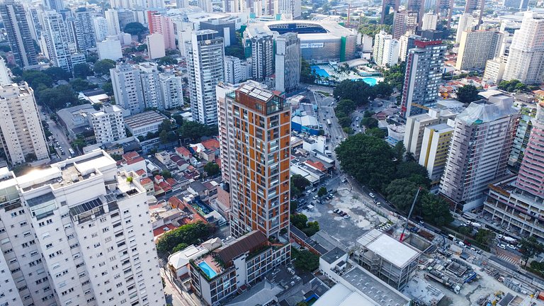 Apê Top Completo + Academia + Piscina, Allianz