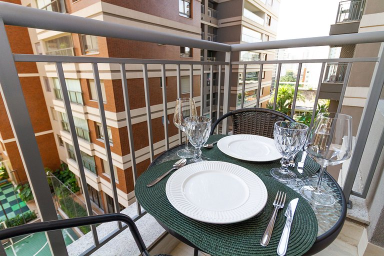 [GA 51] Apê com AR próx. Allianz e Hosp. Einstein