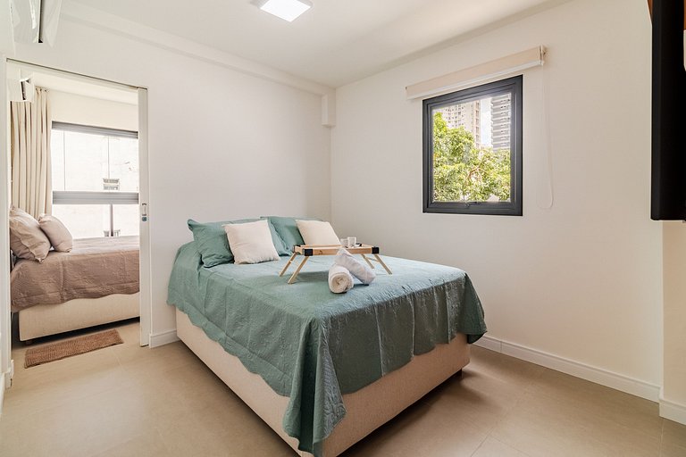 Apê Novo ao lado do Bourbon e Allianz Parque.