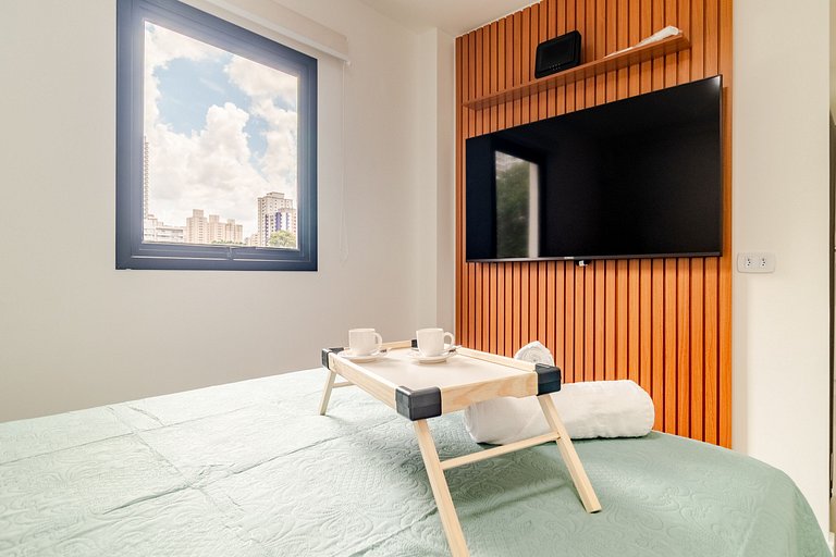 Apê Novo ao lado do Bourbon e Allianz Parque.