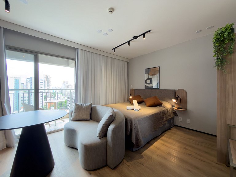 [GA 63] Apê com AR próx. Allianz e Hosp. Einstein