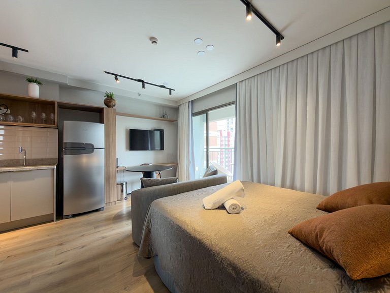 [GA 63] Apê com AR próx. Allianz e Hosp. Einstein