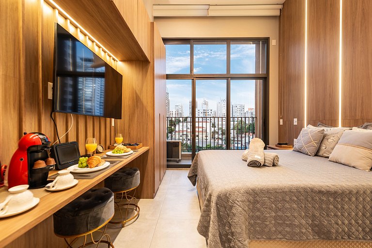 Studio a 500m do Allianz Parque